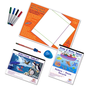 Left-Handed Writing Guide Set, 7 Piece