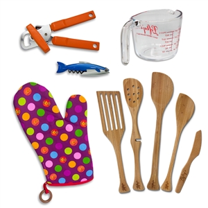 9 Piece Left Handed Basic Kitchen Set